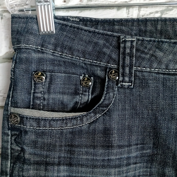 LOIS Womens Distressed Relaxed Blue Jeans Size 10 - Picture 5 of 14